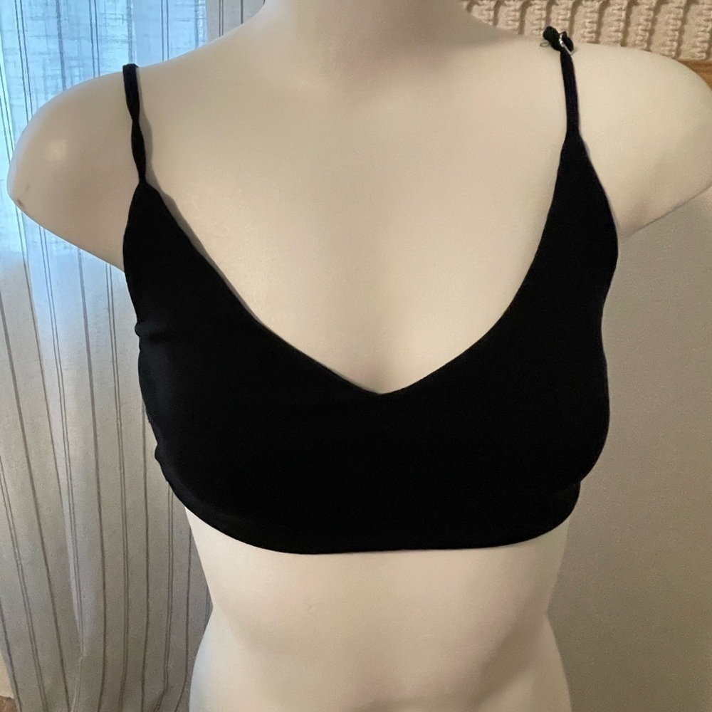 Zara Black Bralette Size Medium